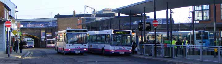 First Essex Transbus Dart SLF Pointer 42485 & Dennis Dart Alexander Dash 47252